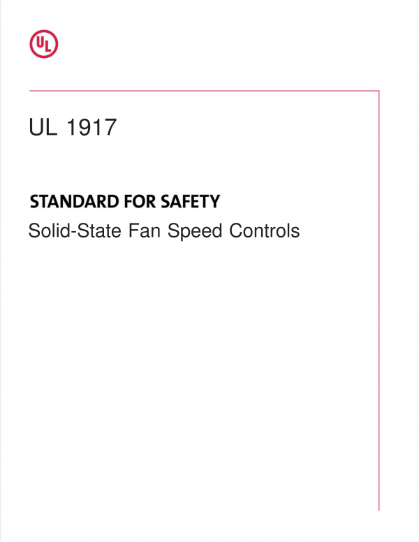 UL 1917 PDF UL 1917 PDF